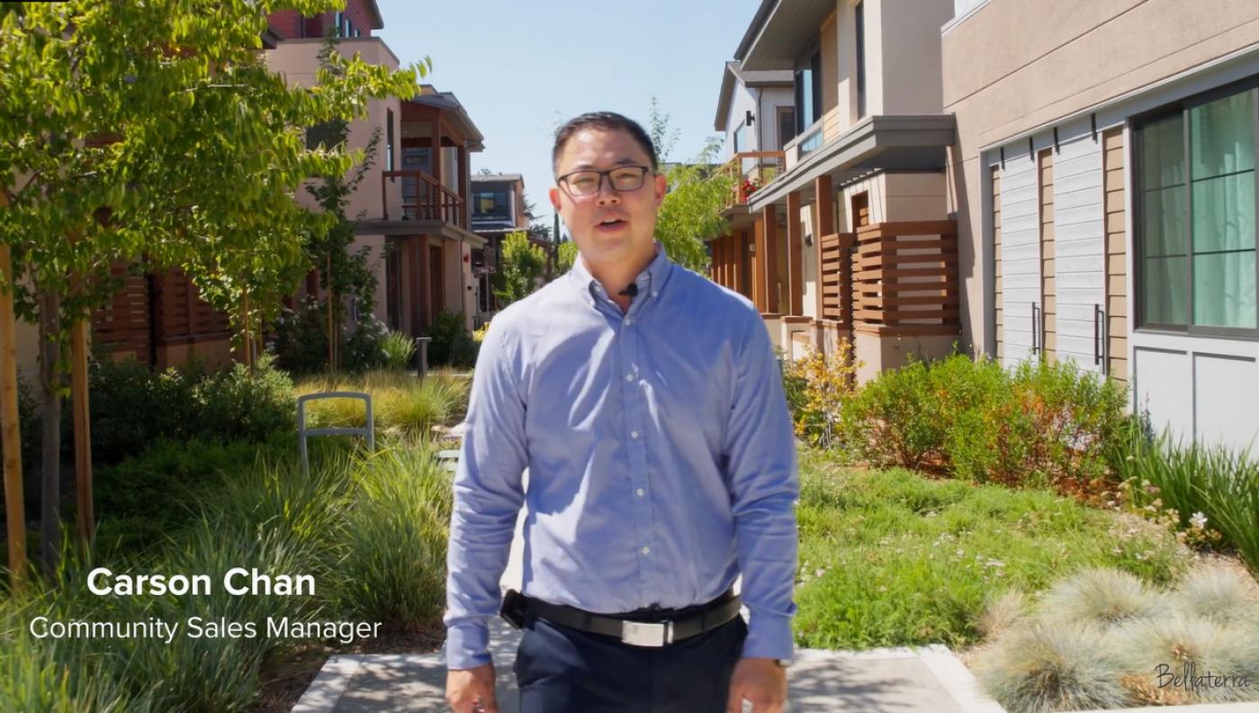 Drone view of Bellatera at North 40 amenities